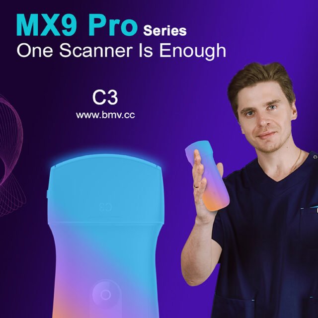 MX9 Pro C3 (Fifth Generation) 128 Elements Pocket Handheld Wireless Ultrasound Scanners