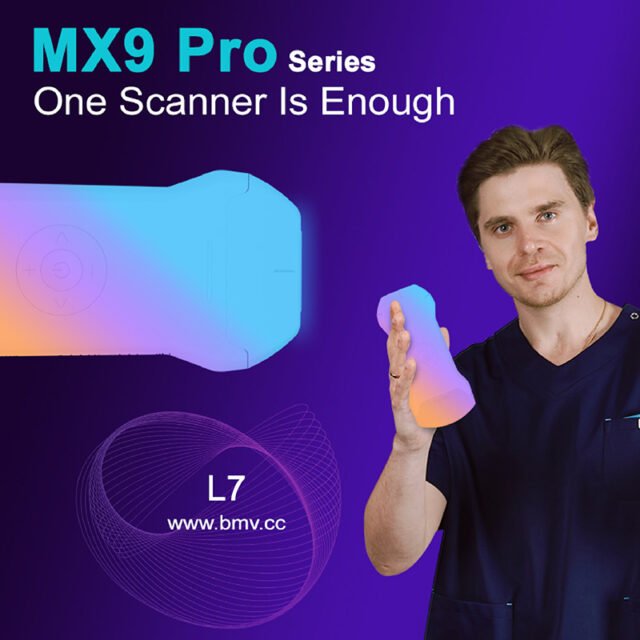 MX9 Pro L7 (Fifth Generation) 128 Elements Pocket Handheld Ultrasound Scanners